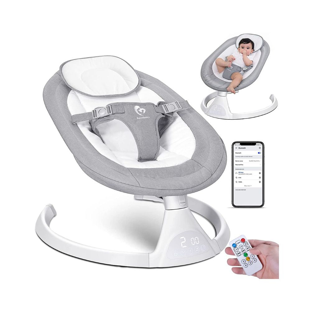 Baby Swing for Infants with Portable Remote Control | Bellababy