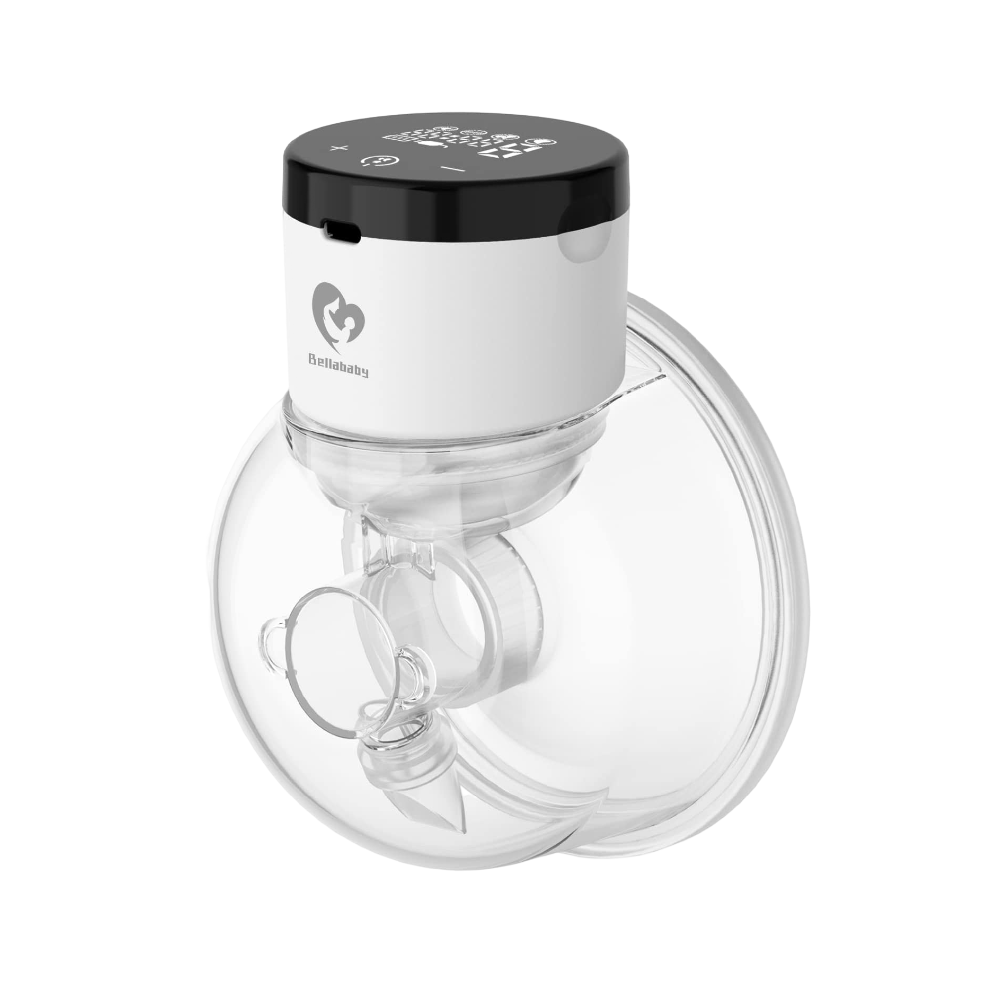 Bellababy W40, Hands-Free Breast Pump, Strong Suction and Painless - Single  / White / 24mm+21mm(Pad)