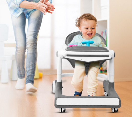 How long should a baby be in a walker?