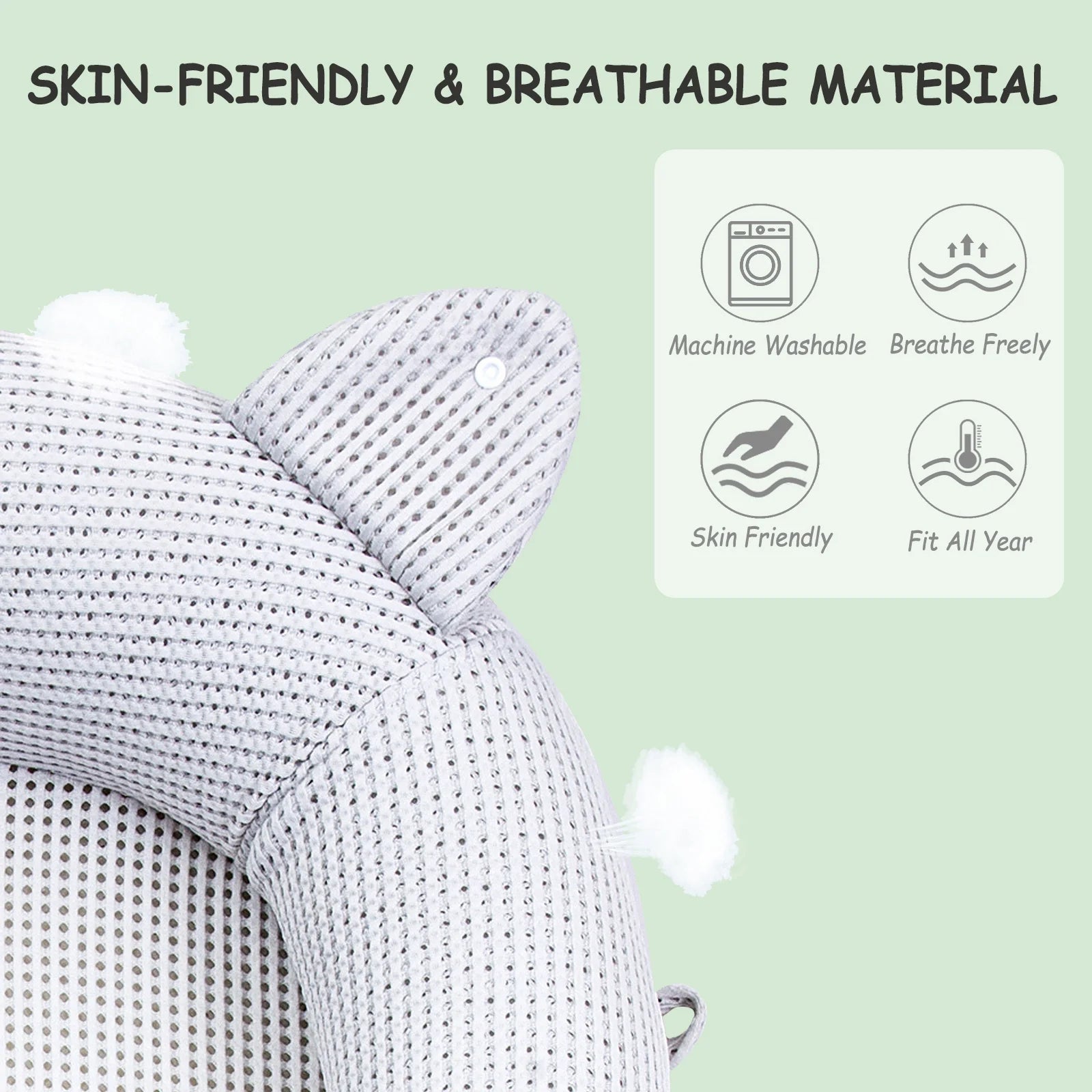 Bellababy Baby Lounger - material