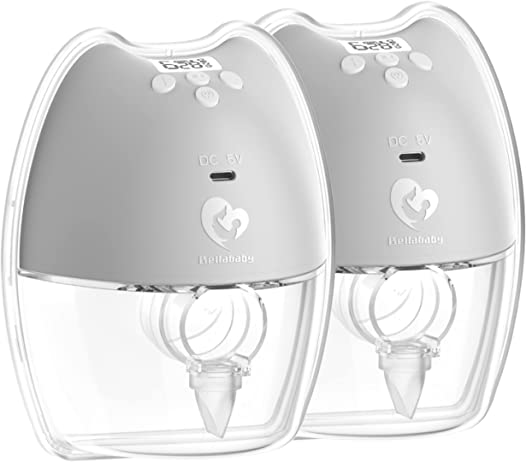 Bellababy W38, Hands-Free Breast Pump, Strong Suction and Painless
