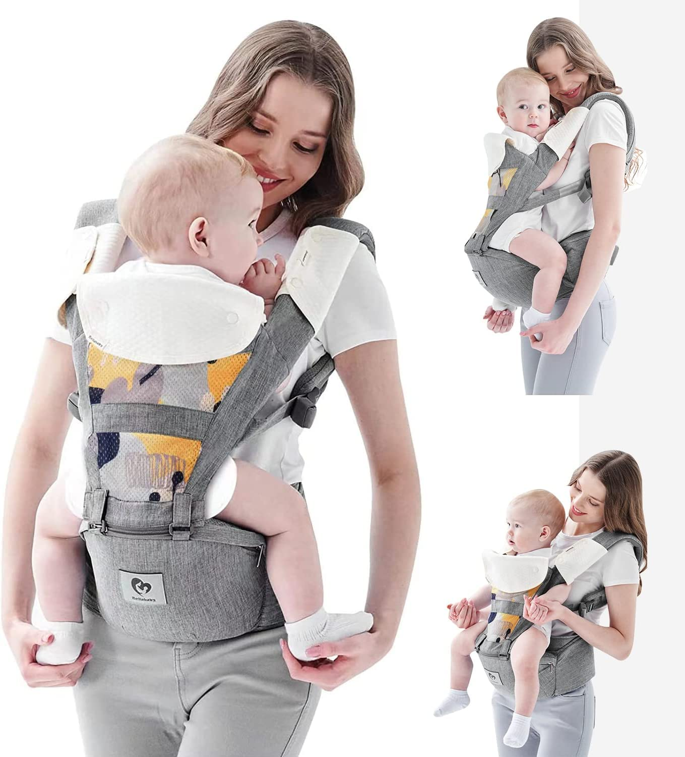Baby steps 6 in 1 top ergonomic baby hip seat carrier
