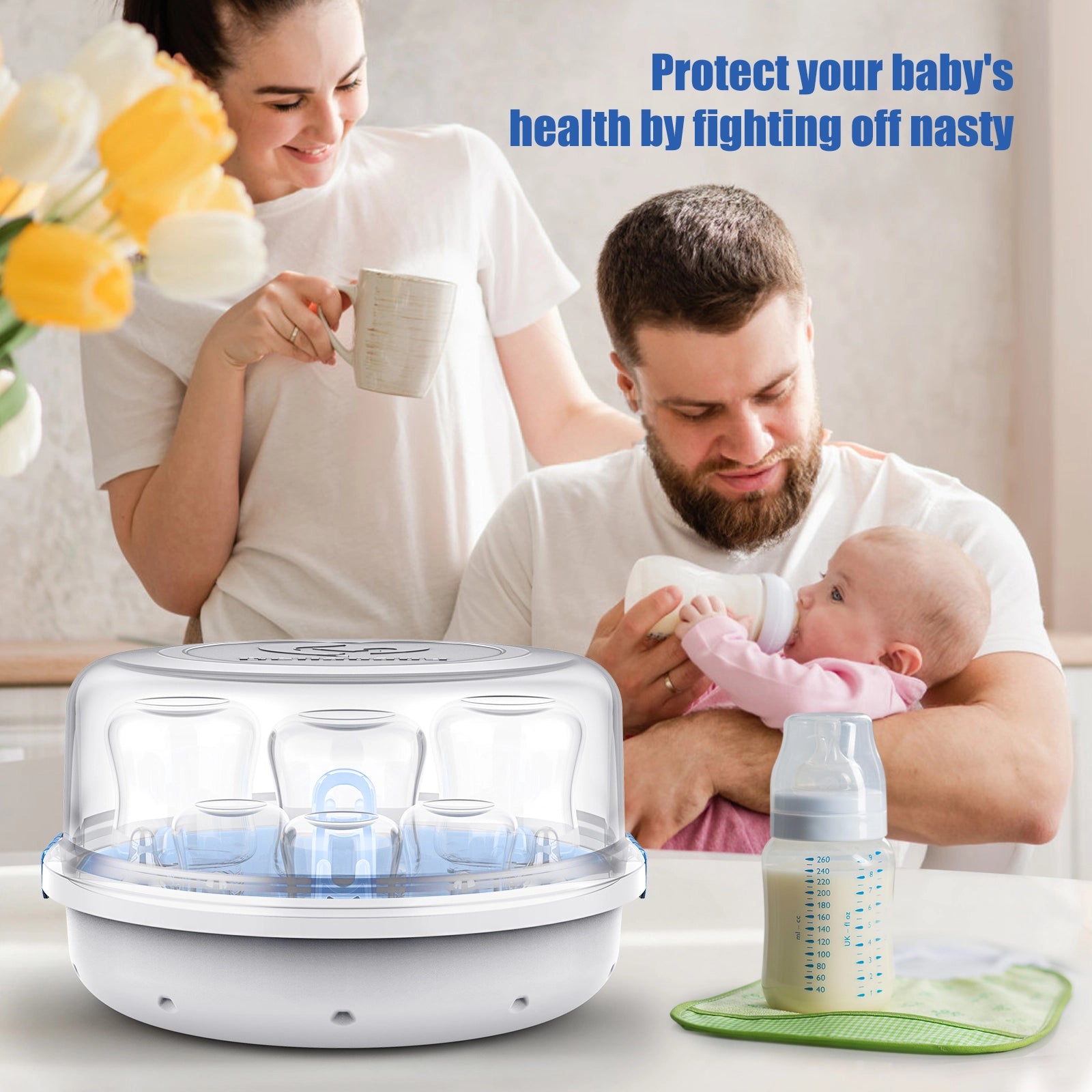 MicrowaveSterilizer for baby feeding