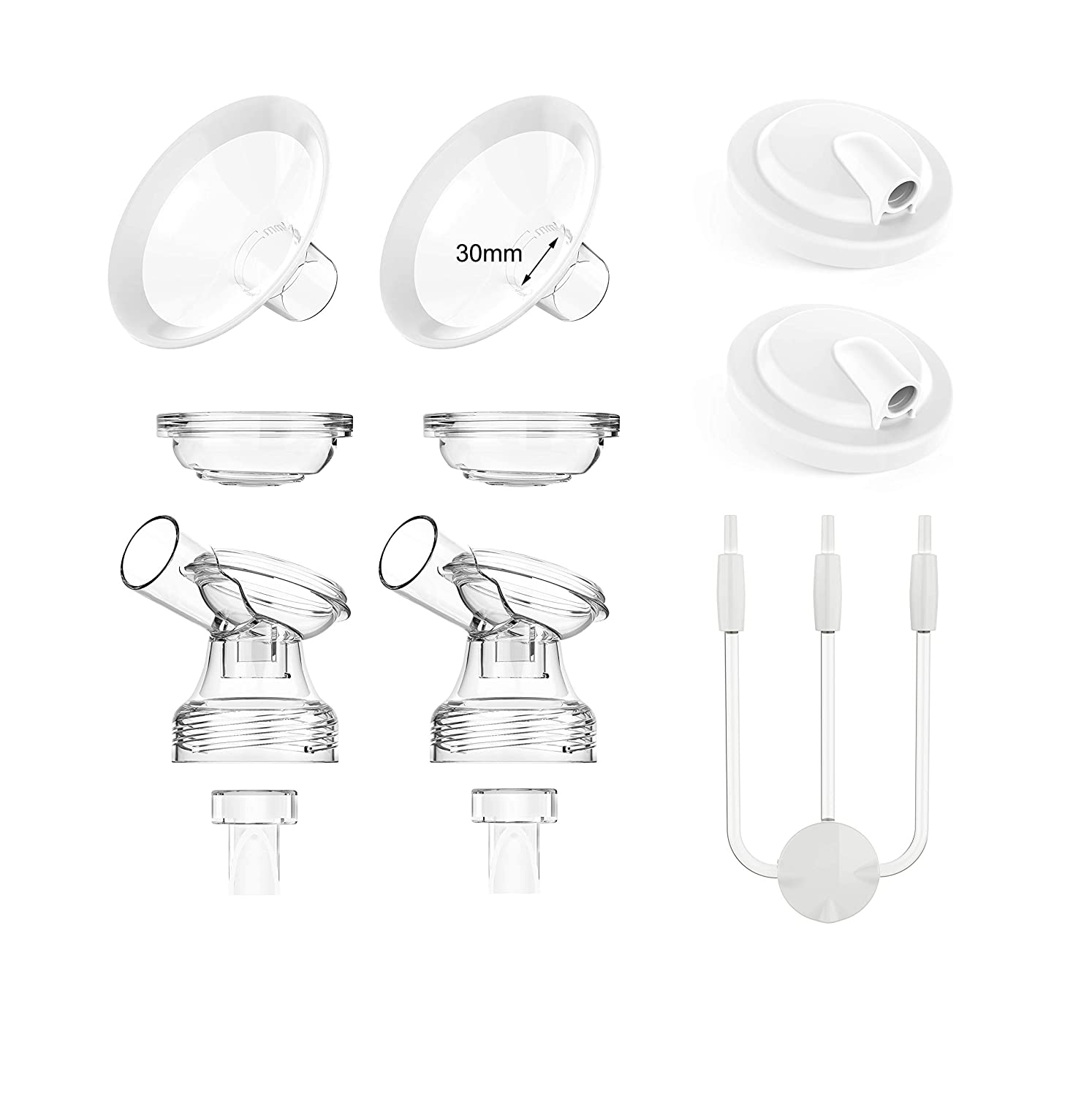 21mm Silicone Pad Replacement Bellababy Wearable Breast Pump BLA8038,  BLA8039